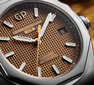 Girard-Perregaux Laureato 38 mm Copper : sexy unisexe