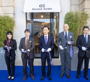 Paris : inauguration officielle de la boutique Grand Seiko place Vendôme