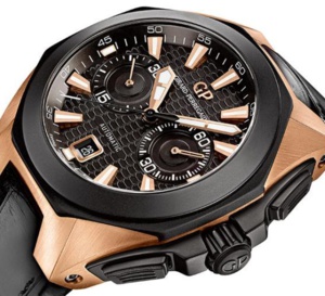 Girard-Perregaux Chrono Hawk : et voici la version or rose