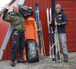 Norvège : départ de la traversée du glacier du Spitzberg avec Alpina