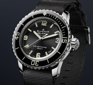 Blancpain : premier hommage aux 70 ans de la Fifty Fathoms !