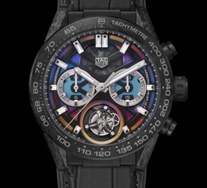 TAG Heuer Carrera Polychrome : un chrono tourbillon haut en couleur !