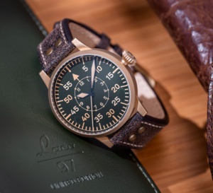 Laco : montre de pilote, une belle édition limitée en bronze à 97 exemplaires