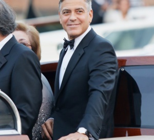 George Clooney se marie en Omega De Ville Trésor en or blanc… What else ?