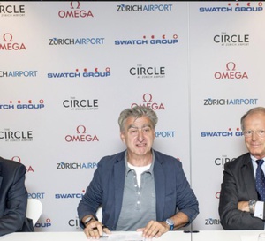 Swatch Group et Omega présents dans The Circle de l’aéroport de Zurich