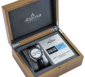 Alpiner 4 chronographe « Race for water »