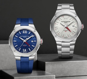 Baume et Mercier Riviera GMT : chic, sportive, voyageuse et accessible