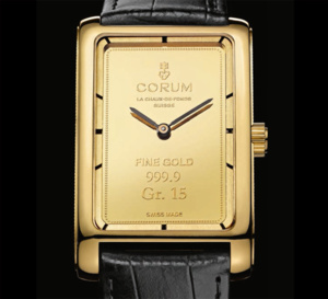 Corum Heritage Ingot : il est l'or monseignor !