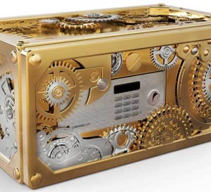 Baron Small Safe Boca do Lobo : coffre-fort Steampunk