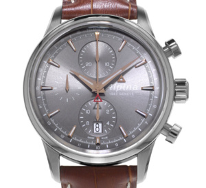 Alpiner Automatique Chronographe : esprit vintage pour montre contemporaine