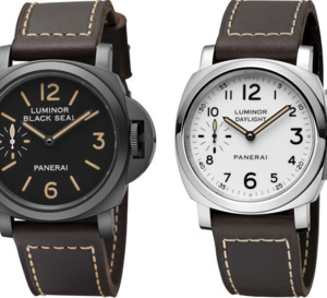 Panerai : un coffret de deux montres Editions Speciales Luminor Black Seal et Luminor Daylight