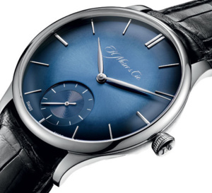 Moser Venturer Small Seconds : coup de bleu pour l'édition Bucherer