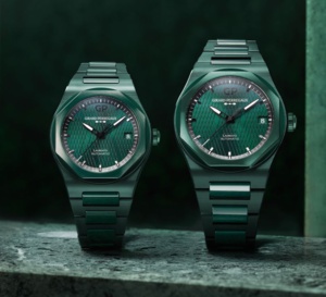 Girard-Perregaux Laureato Green Ceramic Aston Martin : l'heure vrombissante