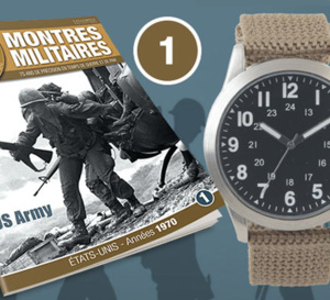 Montres Militaires : tous les 15 jours chez votre marchand de journaux