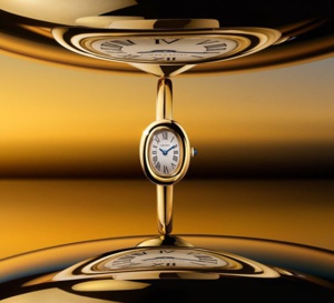 Cartier : quand la Baignoire se pare d'un bracelet jonc en or