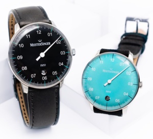 MeisterSinger Neo : un cadran turquoise très tendance en 36 mm