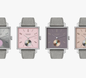 Du rose sur tous les tons chez Nomos : le nouveau quatuor de Tetra