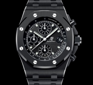 Audemars Piguet : l'Offshore arrive en version en céramique noire !