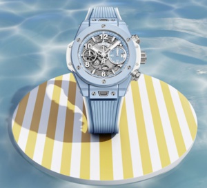 Hublot Big Bang Unico Sky Blue : passage à l'heure d'été