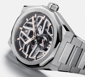 Zenith Defy Skyline Skeleton Boutique Edition : avec quelques touches d'or...