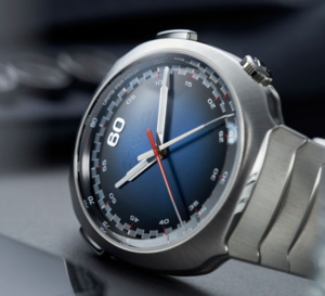 Moser Streamliner Flyback Chronograph Automatic version 2.0 : avec logo en laque transparente