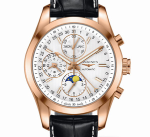 Longines Conquest Classic Moonphase : chic et indémodable