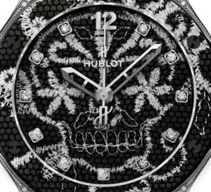 Hublot Big Bang Broderie : le temps des fils en aiguille