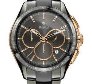 Rado HyperChrome Automatic Chronograph Tachymeter : lunette céramique et Superluminova