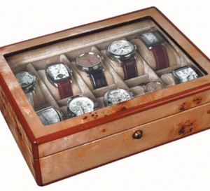 Syll : des coffrets à montres en bois de citronnier ou de macassar de 4 à 24 pièces