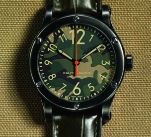 Ralph Lauren RL67 Safari Chronomètre : cadran camouflage pour jungle urbaine