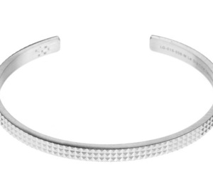 Bracelet Guilloché Le Gramme en exclu chez Colette