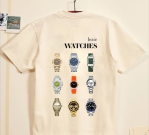 Verlan : des t-shirts en éditions numérotées en hommage à vos montres préférées