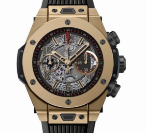 Hublot Big Bang Unico Full Magic Gold : montre en or inrayable