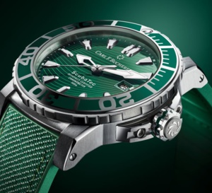 Carl F. Bucherer Patravi Scubatec Verde : toujours pour aider à la sauvegarde des raies manta