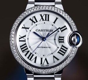 Montre Dame de l’année 2007 : La montre Ballon bleu de Cartier