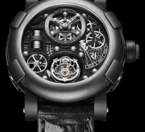 RJ-Romain Jerome Tourbillon Steampunk Gunmetal