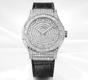 Hublot Classic Fusion Haute Joaillerie 2023 : 431 diamants taille baguette pour plus de 14 carats