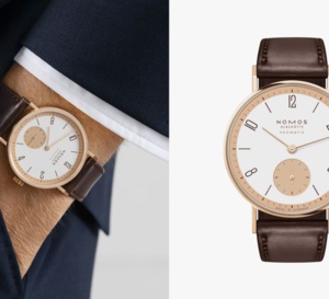 Nomos Tangente Neomatic en or rose : 35 mm et 175 exemplaires