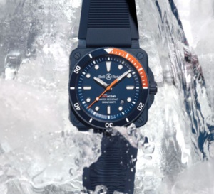 Bell &amp; Ross BR 03-92 Diver Tara : édition spéciale et limitée à 999 exemplaires en céramique bleue