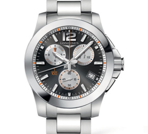 Longines Conquest 1/100th Roland Garros