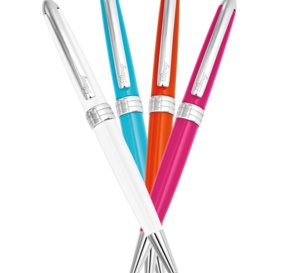 Poiray : stylo "swiss made" et couleurs acidulées