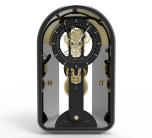 Carl Suchy &amp; Söhne : une splendide horloge de table tourbillon "Made in Austria"