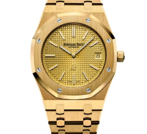 Audemars Piguet : la Royal Oak et l'or, une longue histoire...