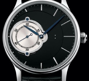 Grande Heure Minute : une première collection en acier pour Jaquet Droz