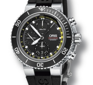 Oris Aquis Depth Gauge Chronograph : plongée en eaux profondes