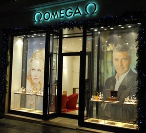 Omega ouvre une nouvelle boutique sur les Champs-Elysées