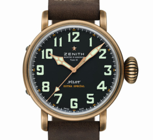 Zenith Pilot Type 20 Extra-Special : tout le charme du bronze