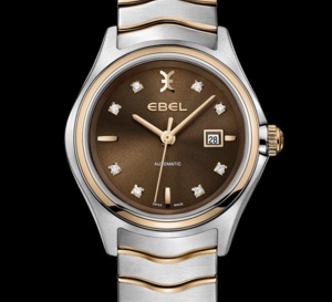 Ebel Wave Lady Auto : reflets bronze