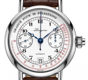 The Longines Pulsometer Chronograph : doctor's watch