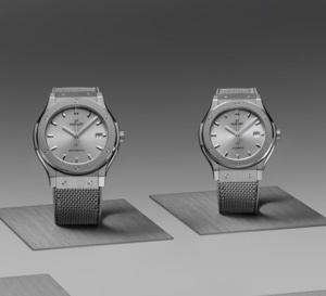 Hublot Classic Fusion Essential Grey Tome III : monochromatiques et "online" uniquement